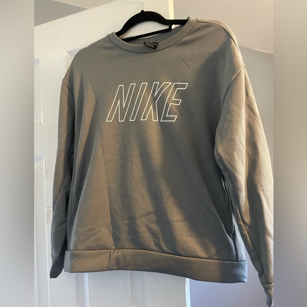 Nike fleece lined sweatshirt